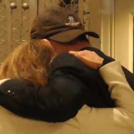 Ana Obregón y Alessandro Lequio, más unidos que nunca tras el tanatorio