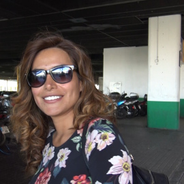 Miriam Saavedra se muestra misteriosa respecto a Carlos Lozano