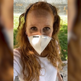 María Castro enseña a sus seguidores una nueva receta