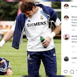 Mensajes cariñosos entre Iker Casillas y David Beckham