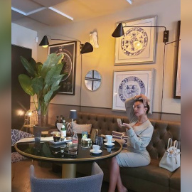 Georgina Rodríguez vuelve al trabajo en Italia