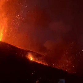 Así ruge la tierra en La Palma