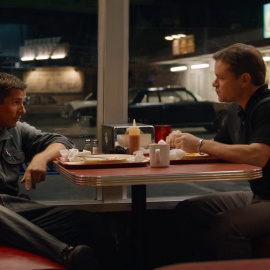 Damon y Bale se enfrentan a Ferrari en el tráiler de 'Le Mans 66'