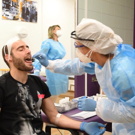 Realización de test de coronavirus a la plantilla del Real Valladolid C.F.