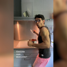 Jesús Vázquez disfruta de un fin de semana muy musical