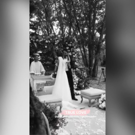 La boda al aire libre de Lovely Pepa