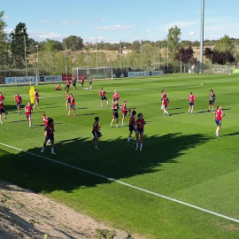 La Selección femenina de prepara para el Mundial de Francia