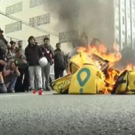 Muere un trabajador de Glovo mientras repartía un pedido: las protestas de sus compañeros continúan