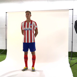 Marcos Llorente presentado como nuevo jugador del Atlético de Madrid