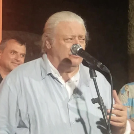 Mario Gas, satisfecho tras el estreno de 'Viejo amigo Cicerón' en Mérida