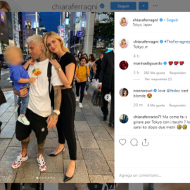 La familia 'Ferragnez' comienza su aventura en Tokio