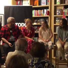 Equipo del corto 'Hamlet', con Gloria Ramos