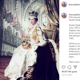 Isabel II cumple 67 años como reina de Inglaterra