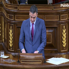 Pedro Sánchez: "Hoy no se rescatan bancos, se rescatan empresas y empleos"