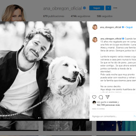 Ana Obregón llora la muerte de su "mejor amiga"