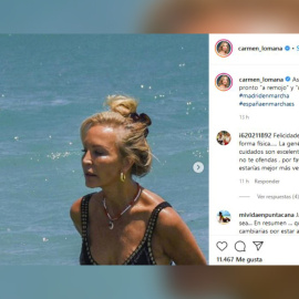 El mayor deseo de Carmen Lomana para este verano