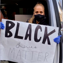 Jennifer López se une a la lucha contra el racismo