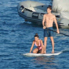 Miguel Bernardeau y Aitana Ocaña, amor en la tabla de paddle-surf