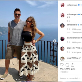 Sofía Vergara disfruta de su cumpleaños con su marido en Italia