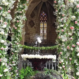 Presentación del 'Ou com balla' por el Corpus en la Catedral de Barcelona