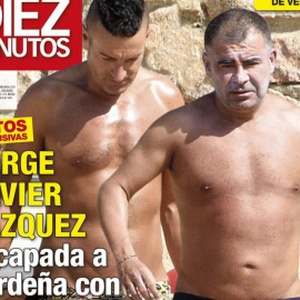 Jorge Javier Vázquez disfruta de unas vacaciones con su ex