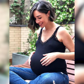 Candela Serrat inicia la cuenta atrás para ver a su primer hijo