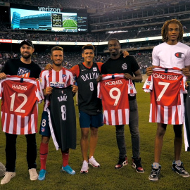 El Atleti vence al Real Madrid (7-3) en un partido de pretemporada