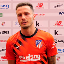 Saúl (Atlético): "El Athletic ha notado mucho la falta de público"