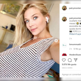 Patricia Montero bromea con un nuevo embarazo
