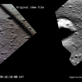 La NASA vuelve a filmar lo que Aldrin vió cuando llegaba la Luna