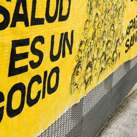 Protestas contra los recortes en Sanidad.- AFP PHOTO / JAVIER SORIANO