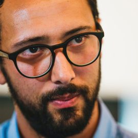 El rapero español Josp Miquel Arenas, alias Valtònyc.- AFP