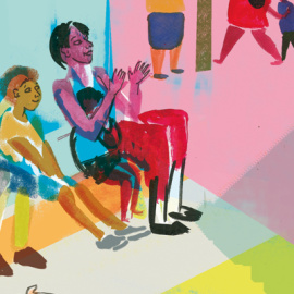 Fragmento de la ilustración de Nuria Frago