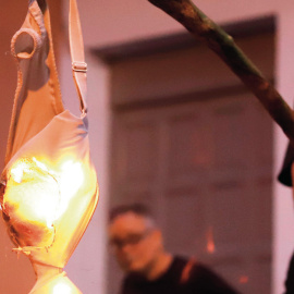 Protesta contra la violencia machista en Puerto Rico.- EFE