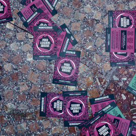 Manifestació contra la bombolla del lloguer a Barcelona