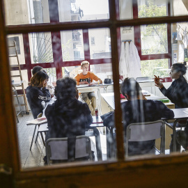 Fotos de Montse Giralt per la revista El Quinze de Público a l’escola ACIDH - foto: Montse Giralt