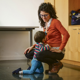Grup de lactància al Convent de Sant Agustí - foto: Montse Giralt