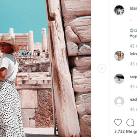 Blanca Suárez y Mario Casas, de vacaciones en Atenas