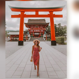 Alexandra Pereira disfruta de una luna de miel en Tokio