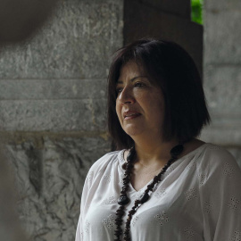 Yolanda Oquelí, activista por los derechos de la tierra y líder del movimiento de resistencia La Pucha de Guatemala.- PÚBLICO