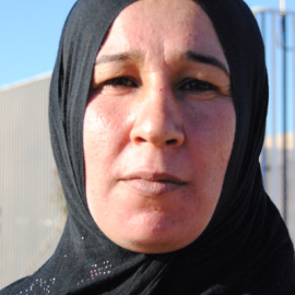 Hania dejó atrás la guerra de Siria junto a su marido y sus hijos. Se hizo pasar por porteadora para acceder a Melilla y poder solicitar asilo.