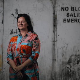 La periodista polaca Katarzyna Kobylarcyk.- FERNANDO SÁNCHEZ