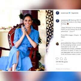 Meghan Markle cumple 38 años