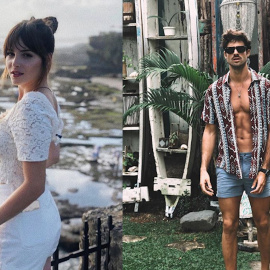 Andrea Duro y Juan Betancourt disfrutan de su primer verano juntos