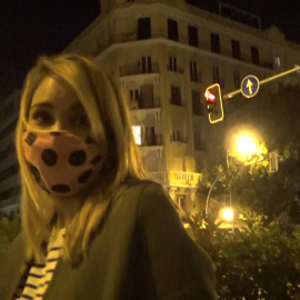 Alba Carrillo disfruta de la noche tras el anuncio de la paternidad de Feliciano López