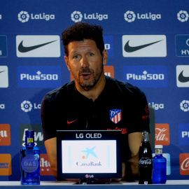 Simeone: "Llorente en su vida se imaginó poder jugar de delantero"