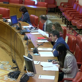 Yolanda Díaz, CEOE y Cepyme comparecen en la Comisión de Reconstrucción