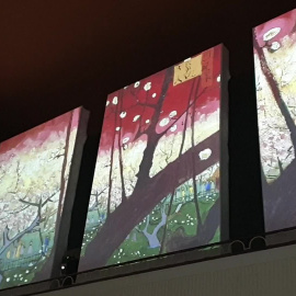 Exhibición multisensorial de obras de Van Gogh