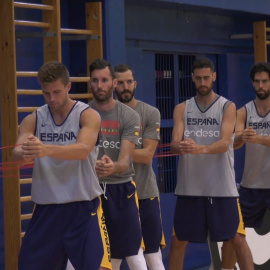 La selección española de baloncesto comienza la preparación