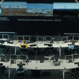 Captura del vídeo de presentación del escape room sobre riesgo químico. Generalitat de Catalunya